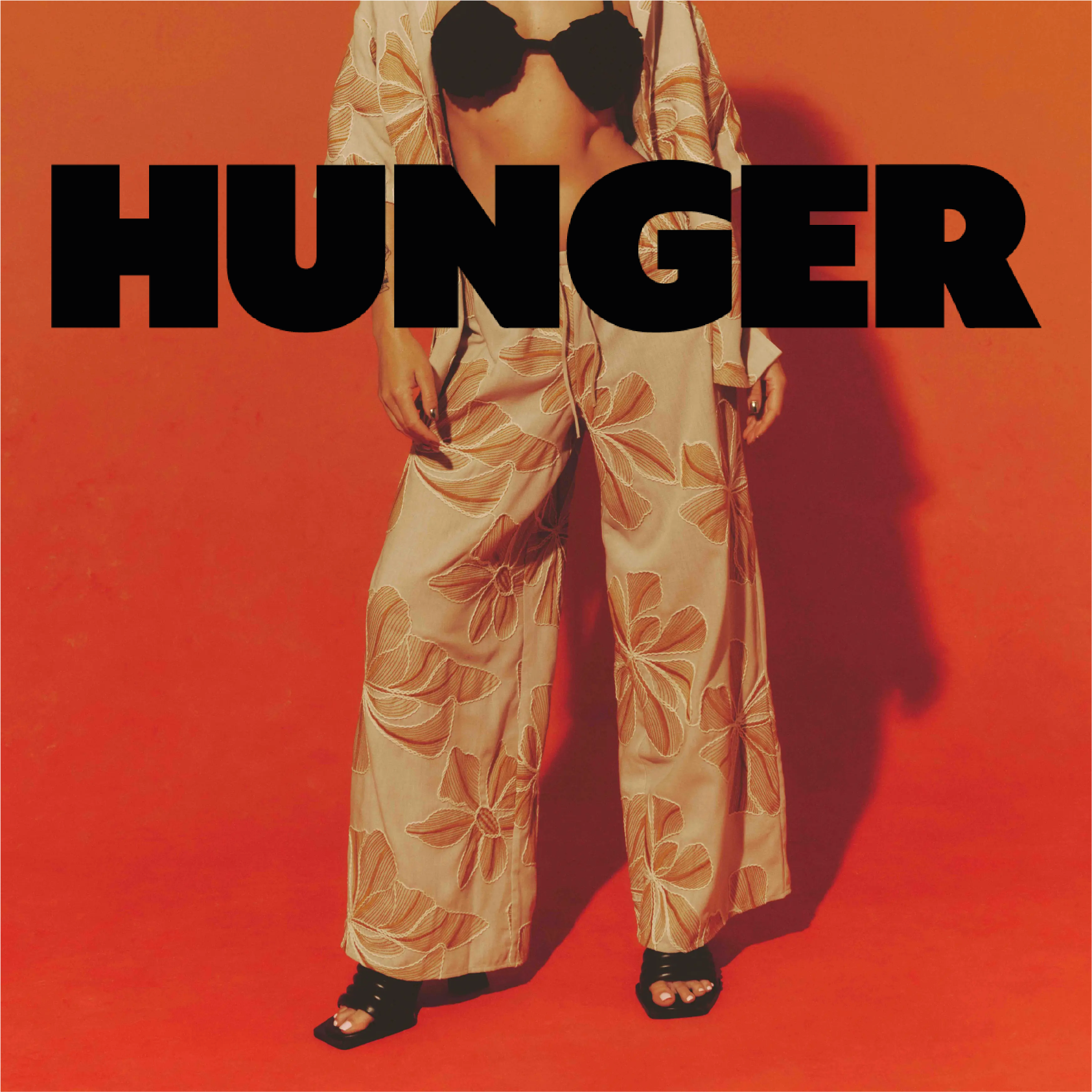 Hunger Magazine Black Farrago Heels