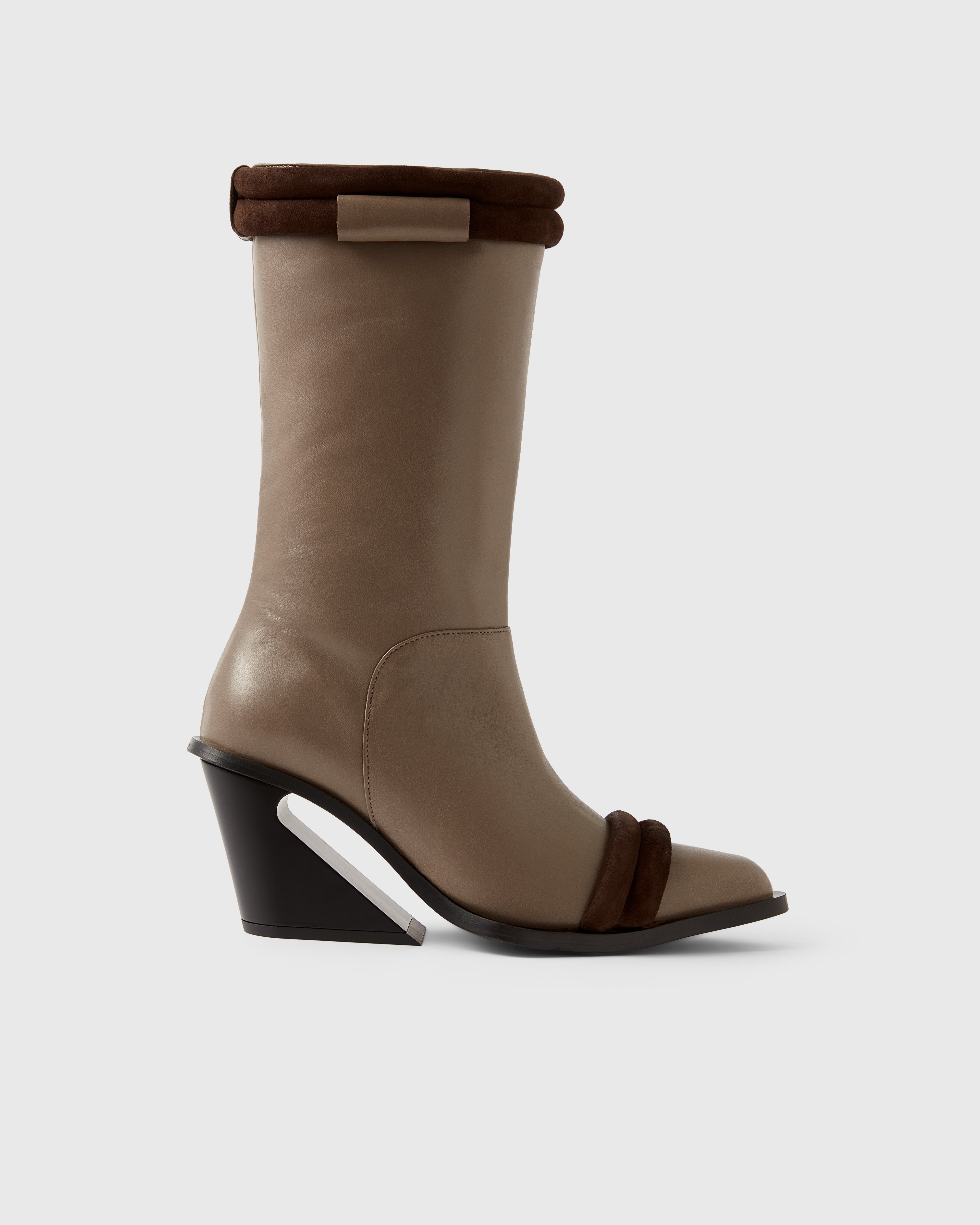 THALIA BOOT 80mm - TRUFFLE CAFÉ