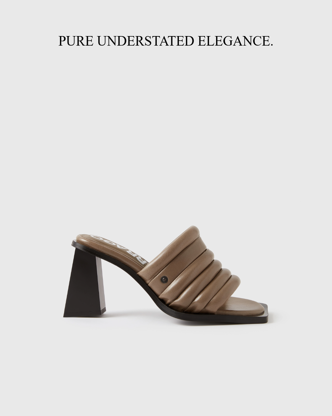 CHARTER MULE 85MM - TRUFFLE